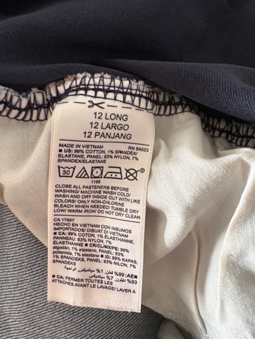 Light Blue Maternity Boyfriend Jeans - Picture 5 of 5